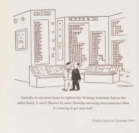 Fig. 2: Cartoon by T. J. Donnelly published in Dublin Opinion, October 1959 