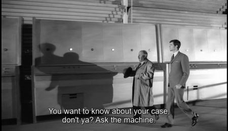 Fig. 3: Screenshot from Orson Welles’s 1962 adaptation of The Trial