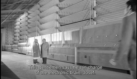 Fig. 4: Screenshot from Orson Welles’s 1962 adaptation of The Trial 